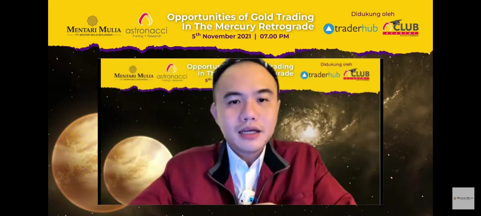 Belajar Planetary Cycle dan Kaitannya dengan Trading Emas Bersama Kapten Gema Astronacci